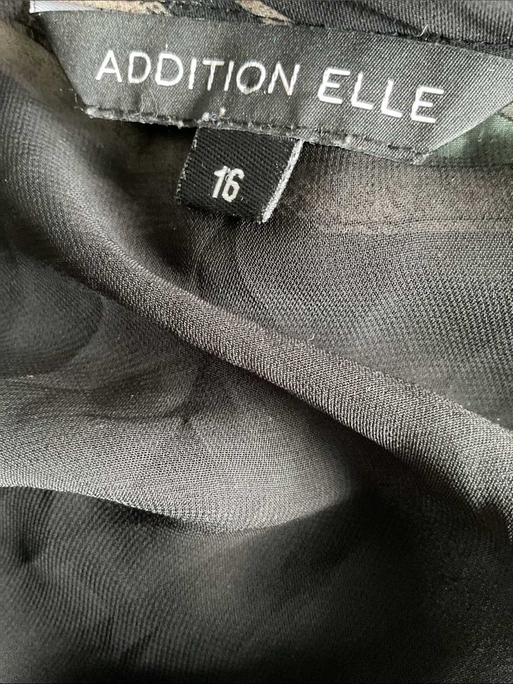 Addition Elle Printed Top With Sequin Trim - Picture 5 of 9